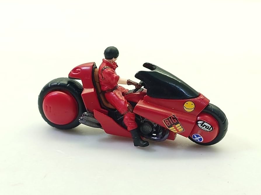 BANDAI アキラ 金田のバイク 1/35スケール　フィギュア　アニメ　バイク AKIRA』の金田バイクを再現したフィギュアが11年ぶりに再販